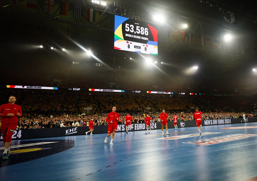 World-record crowd witnesses Men's EHF EURO 2024 opening