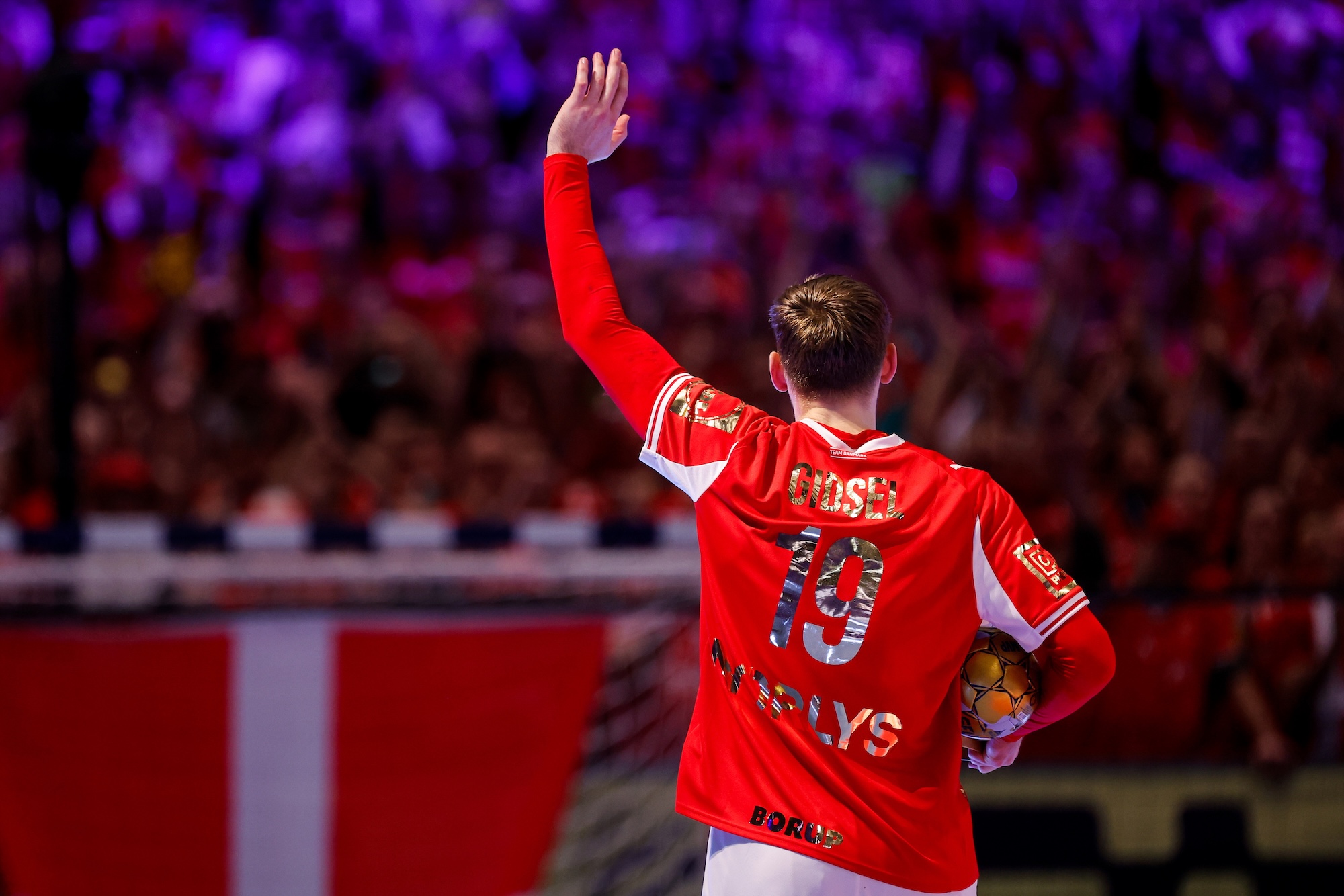 Gidsel MVP of a major tournament for the fifth time