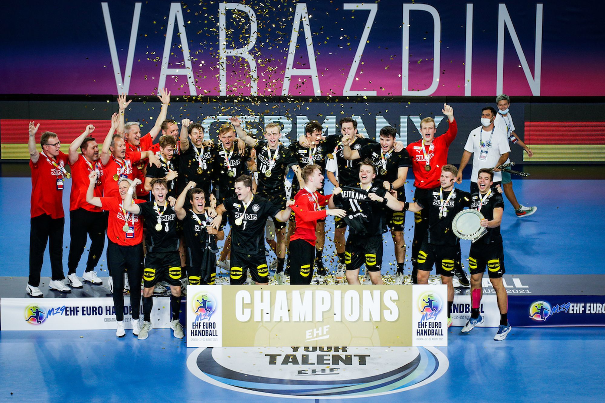 Germany dominate final to claim M19 EHF EURO 2021 crown