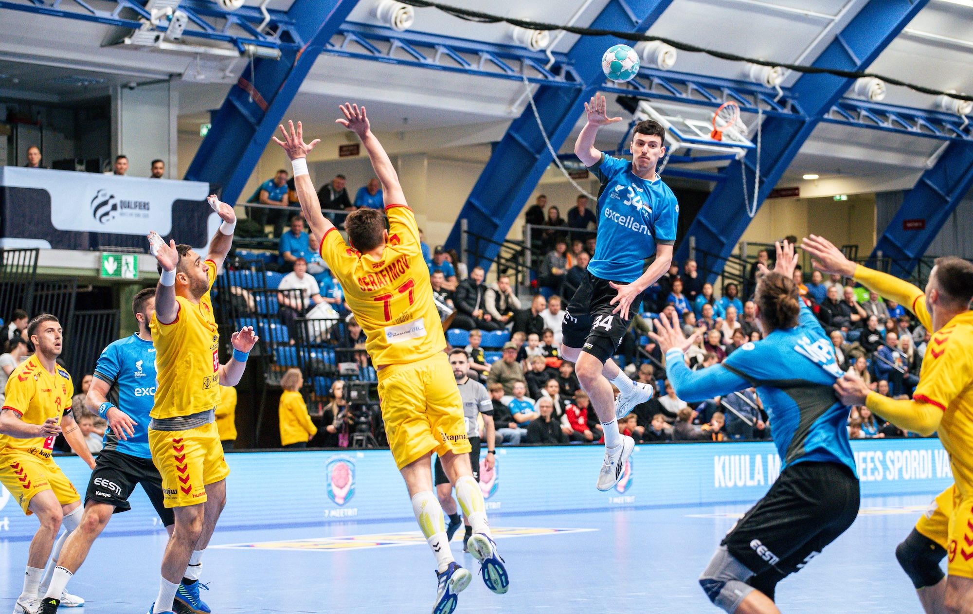 Coverage of Men's EHF EURO 2026 Qualifiers, round 5, day 2