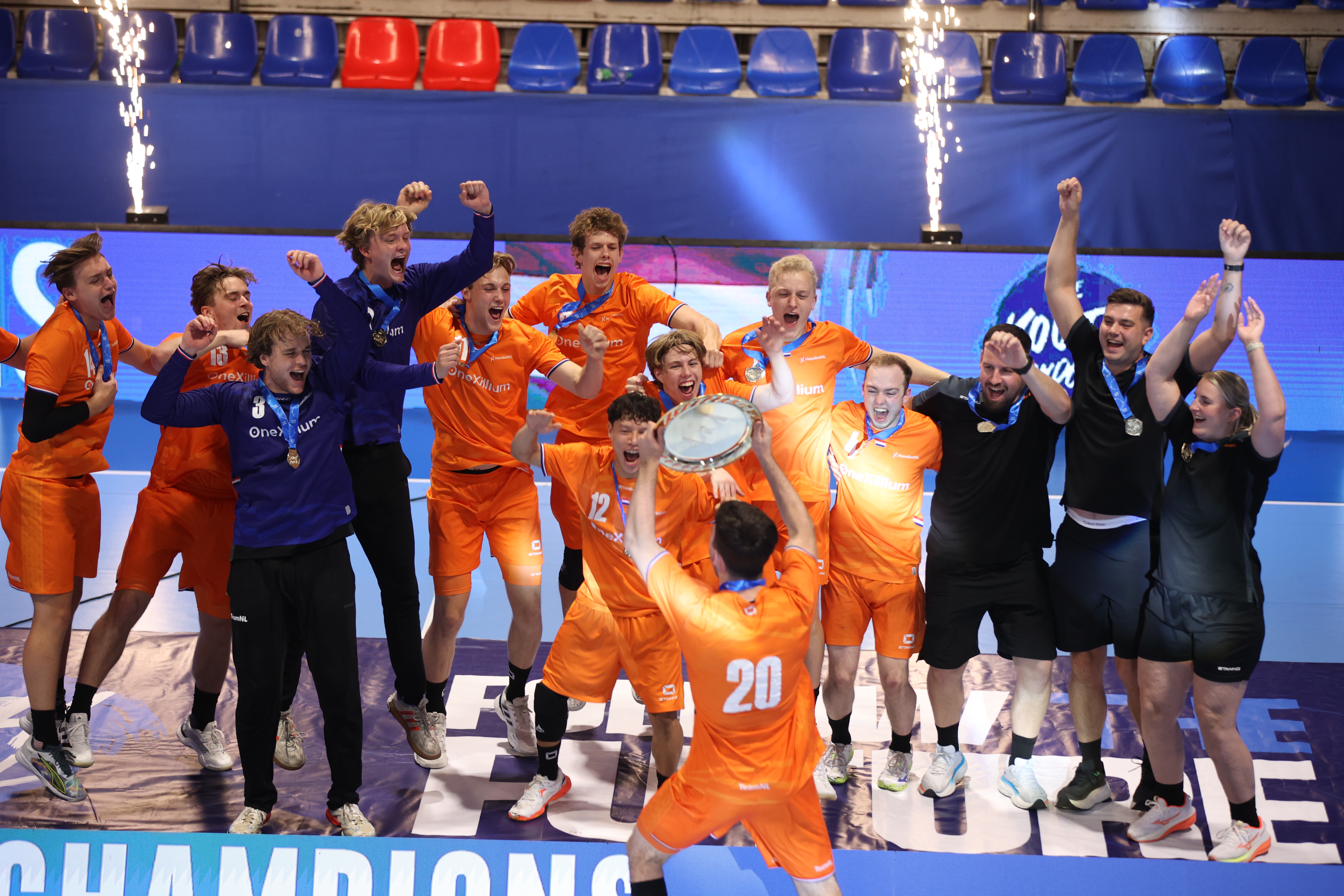 Netherlands and Finland celebrate M20 EHF Championship titles