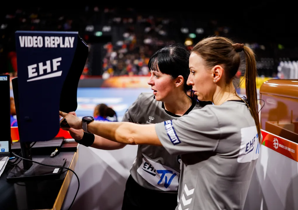Video replay enhancing image of handball, analysis finds