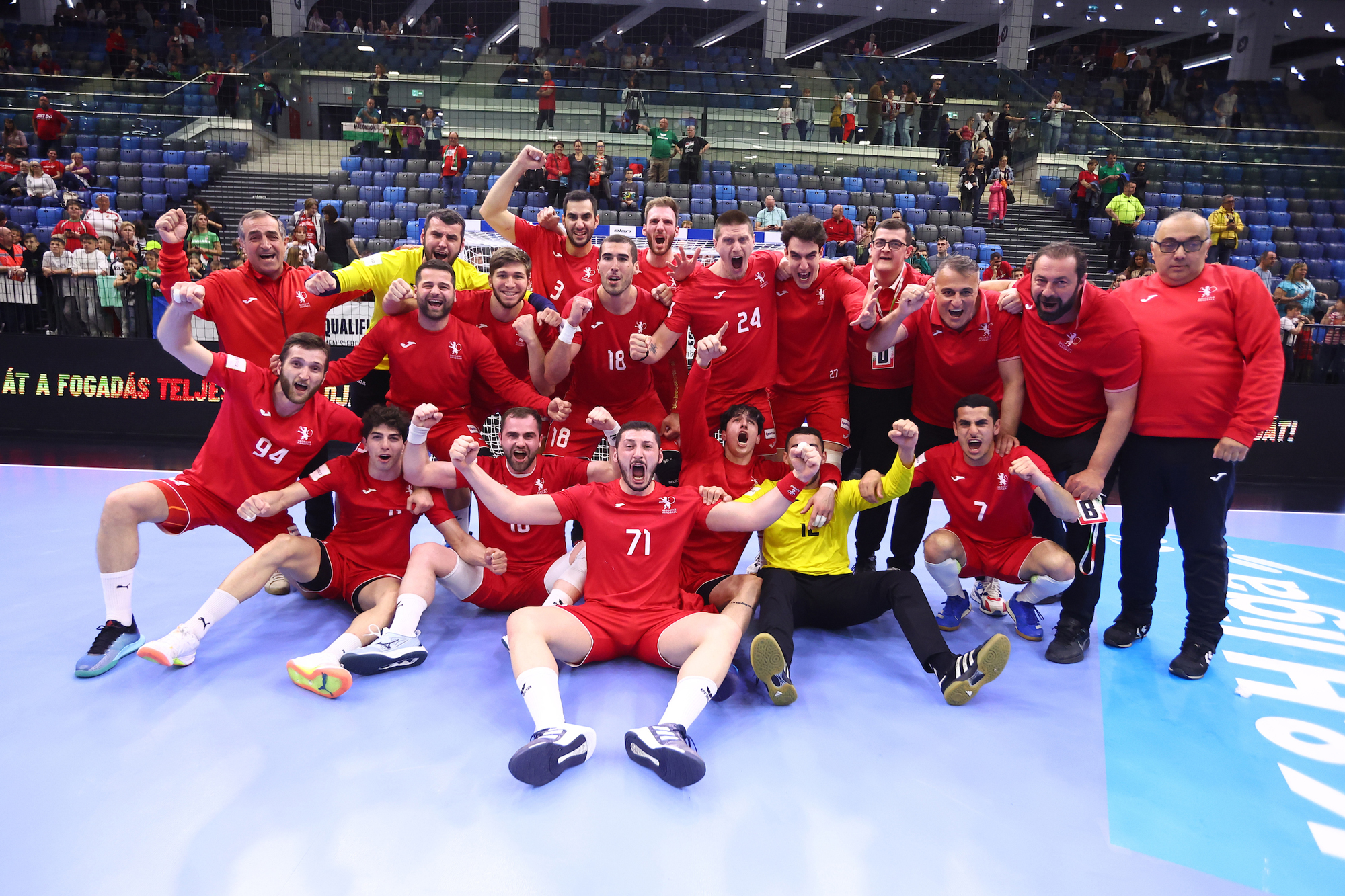 Zurab Tsintsadze deserve their EHF EURO spot