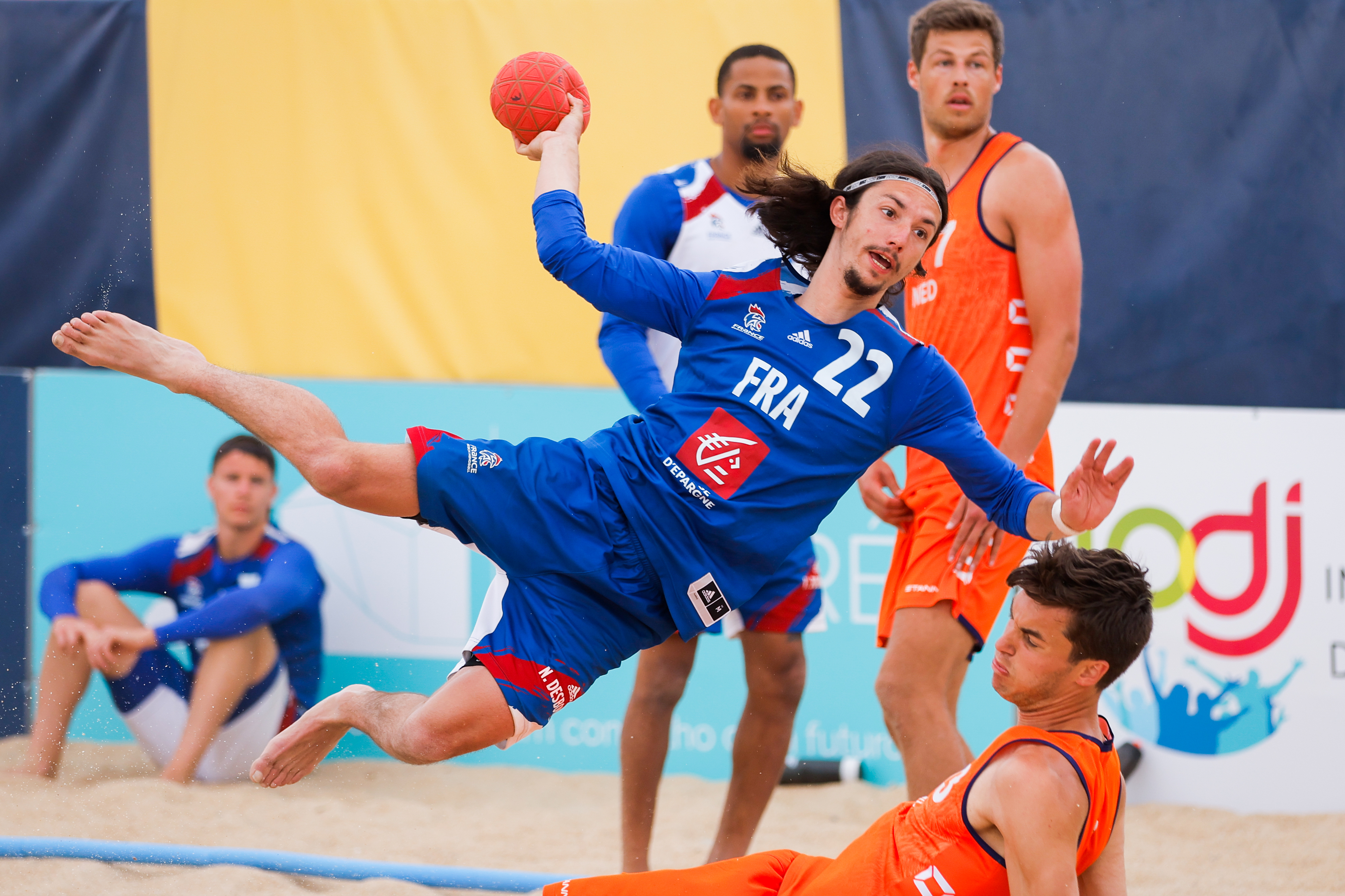Humans of beach handball: Nicolas Desbonnet