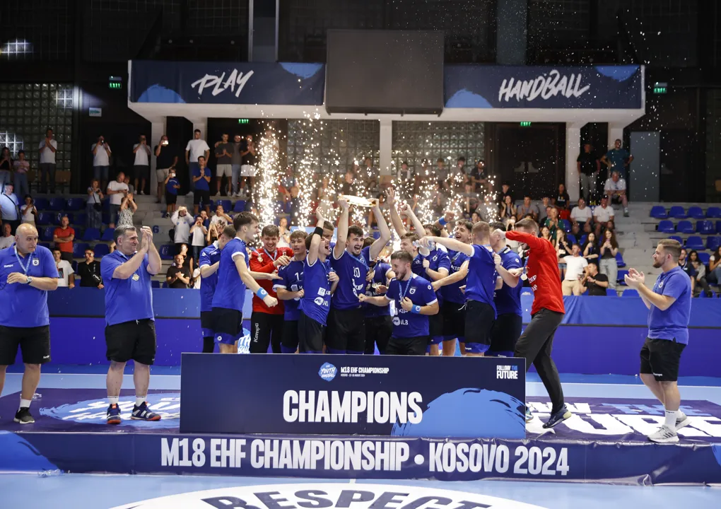 Bosnia Herzegovina and Kosovo claim M18 EHF Championships trophies