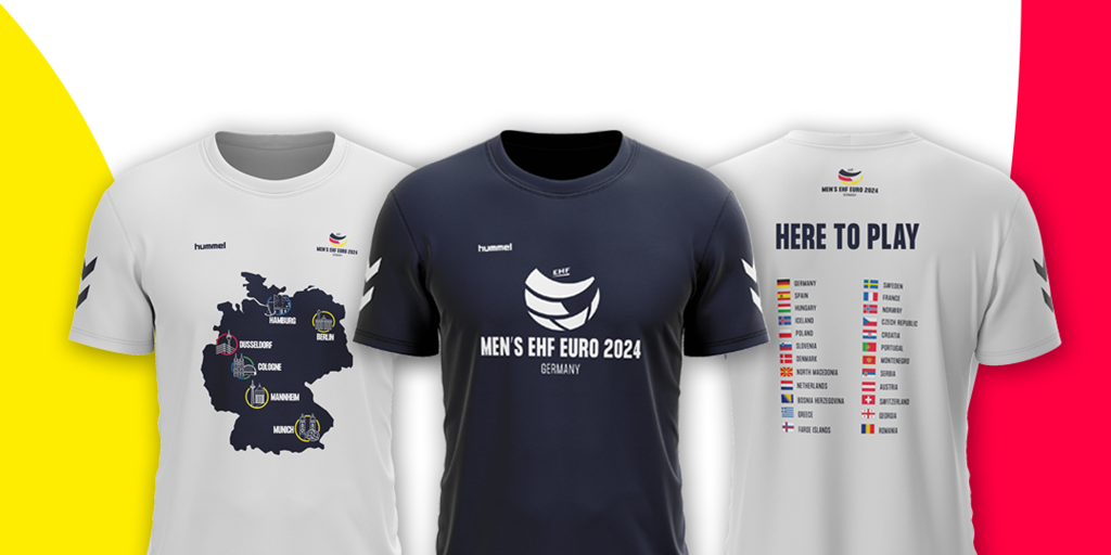 Official Men's EHF EURO 2024 merchandise now available