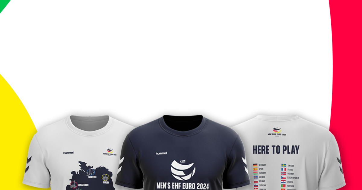 Official Men’s EHF EURO 2025 merchandise now available