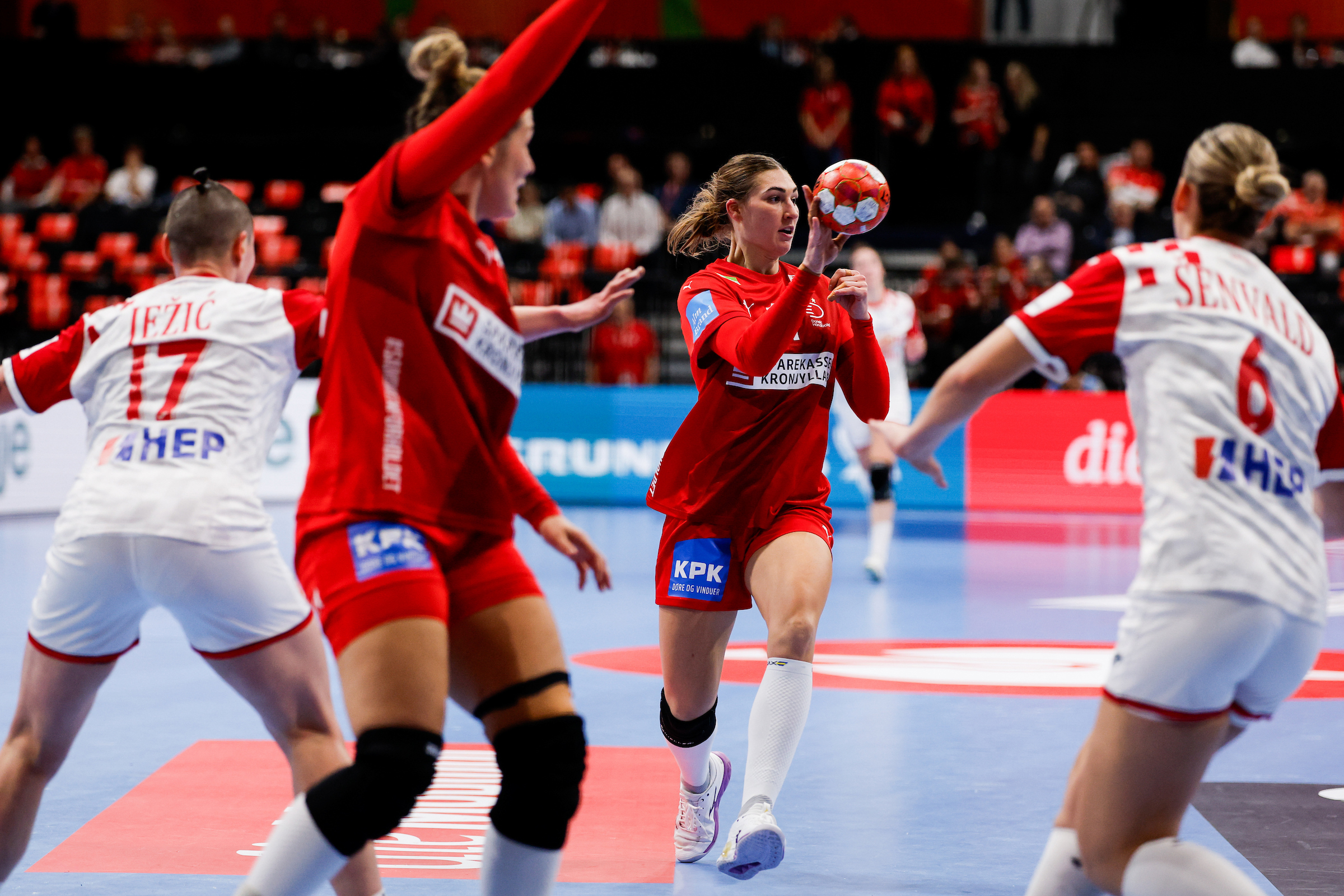 2022 silver medallists Denmark start EHF EURO 2024 campaign strong